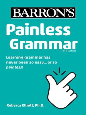 cover image of Painless Grammar